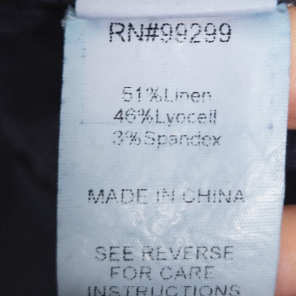 Level 99 Jacket Zip Front Black Stretch Knit Women’s XL City Ready - Picture 13 of 13